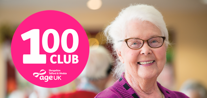 Join our 100 club and help support local older people