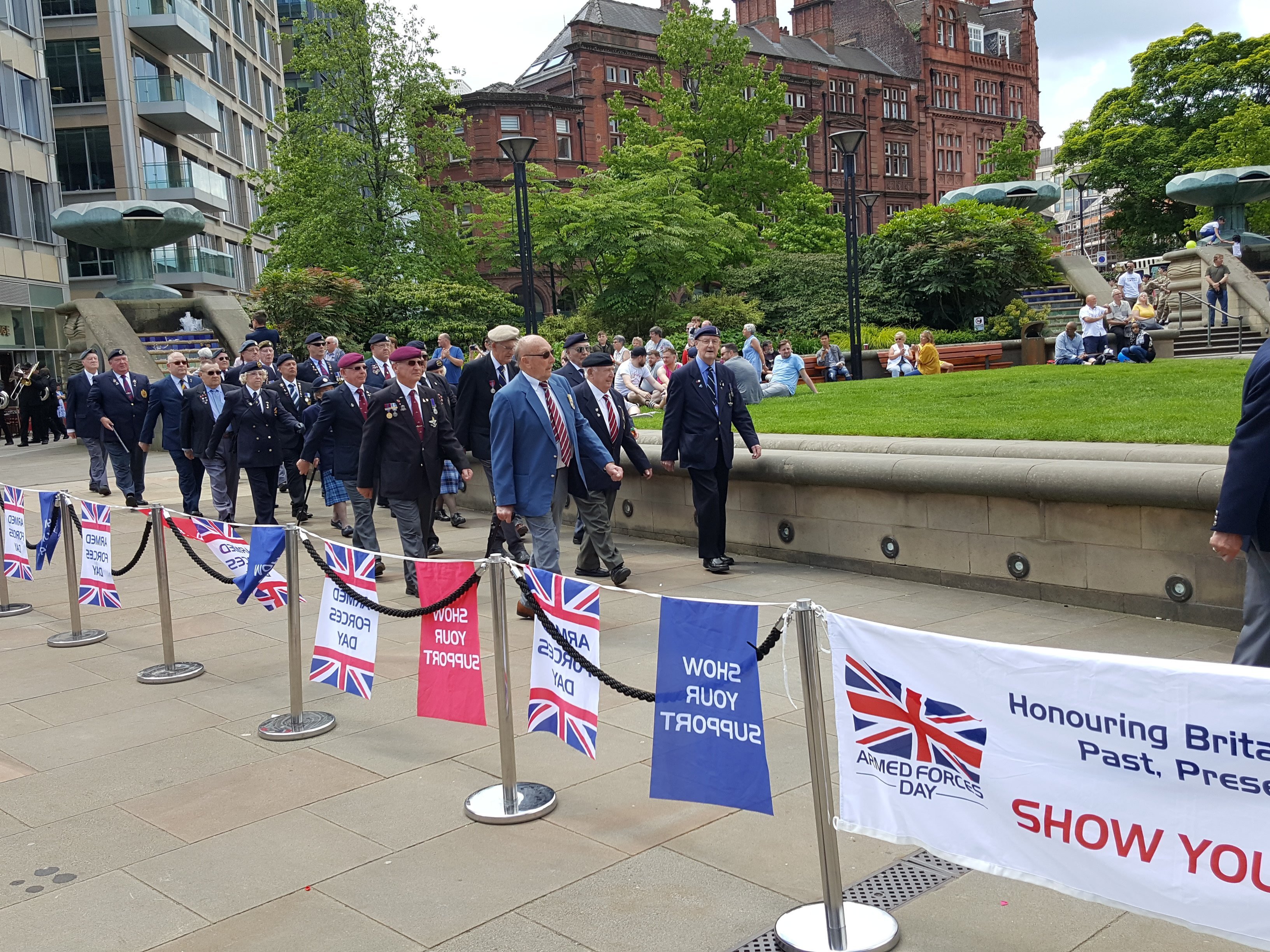 Armed Forces and Veterans Day 2019 in Sheffield