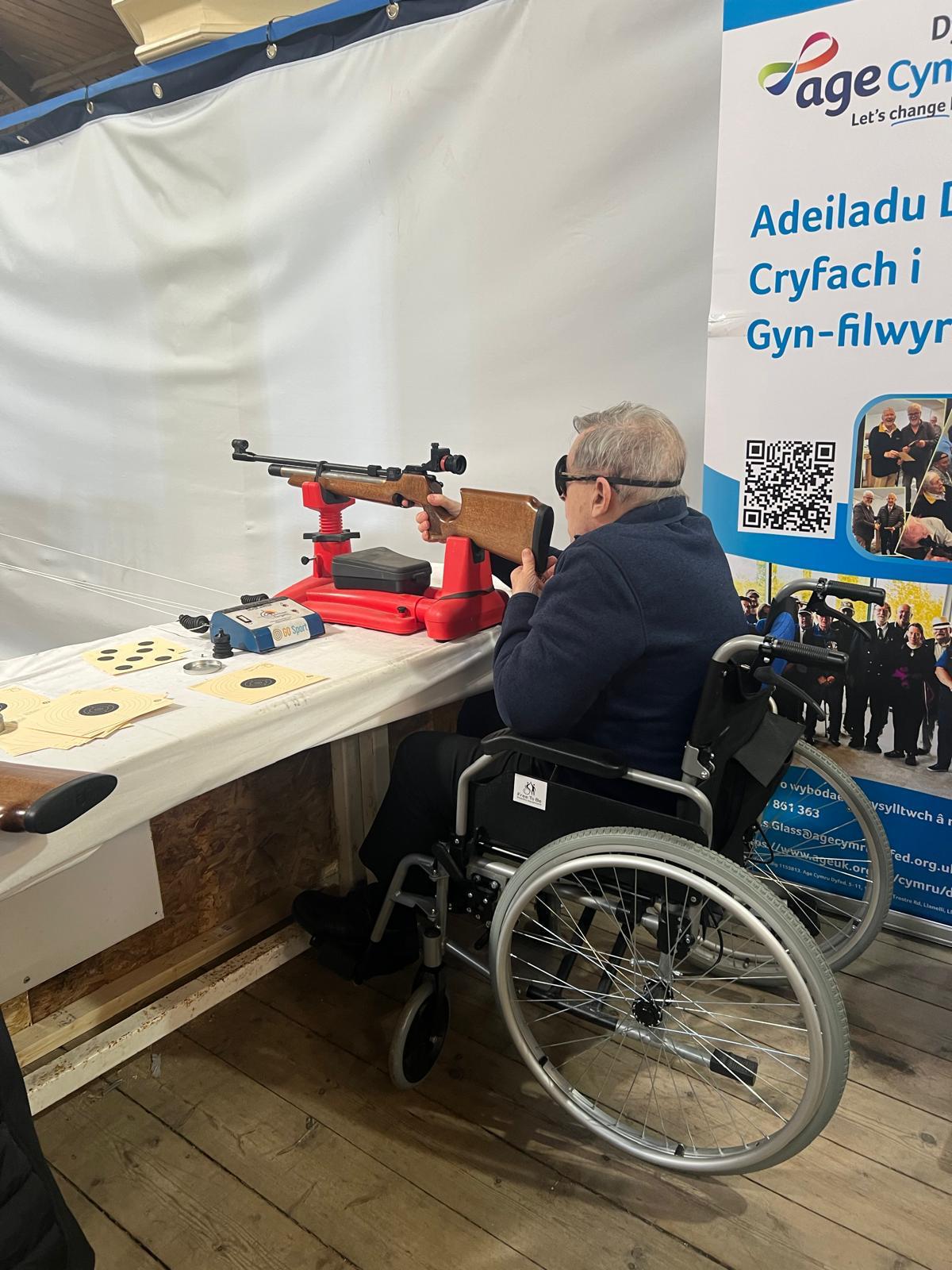 Veterans shooting day - Age Cymru Dyfed