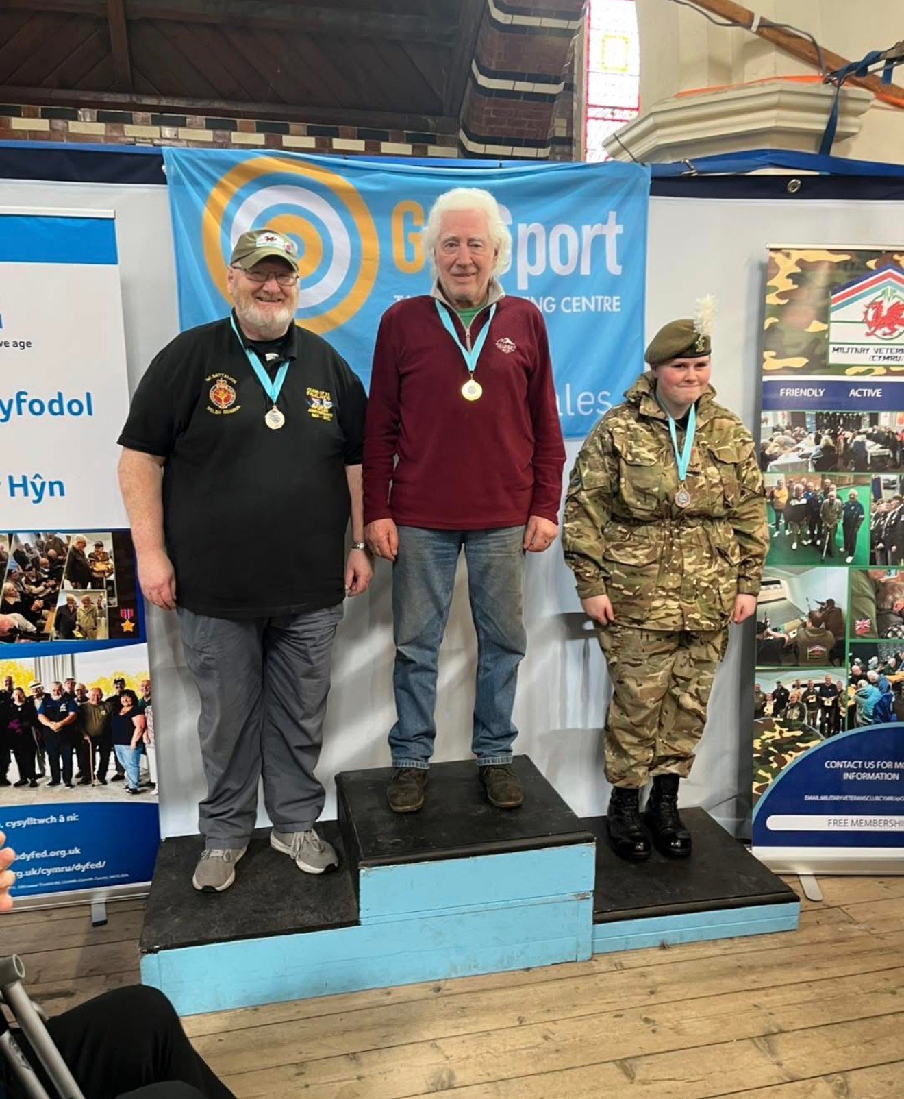 Veterans shooting day - Age Cymru Dyfed