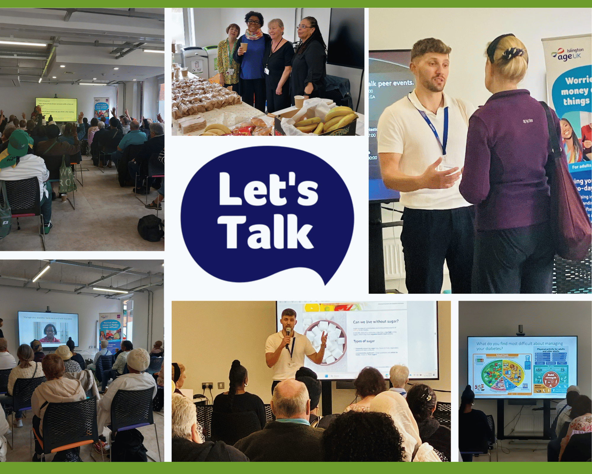 lets talk audience and presenters