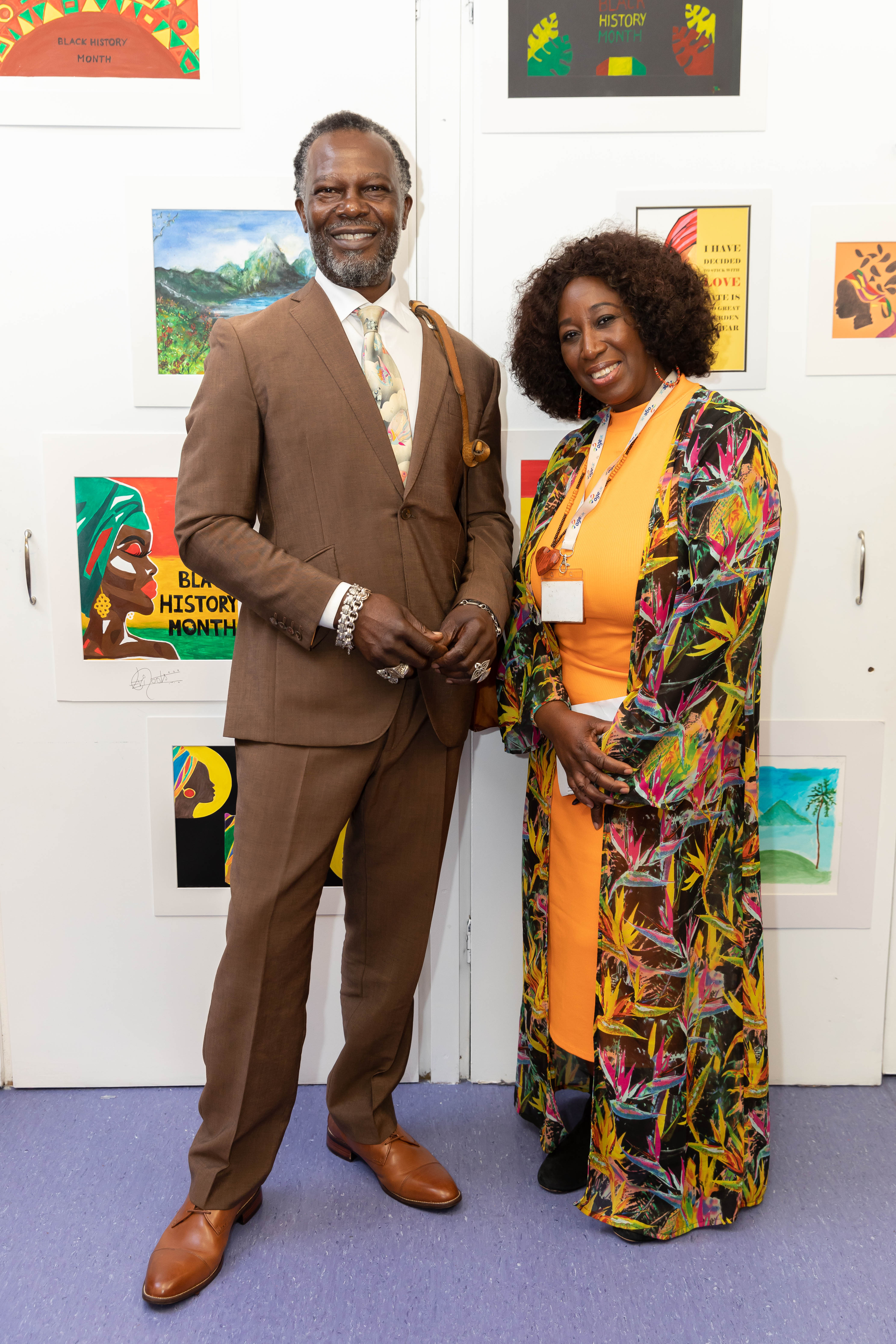 Levi Roots celebrates Black History Month with Age UK Barnet