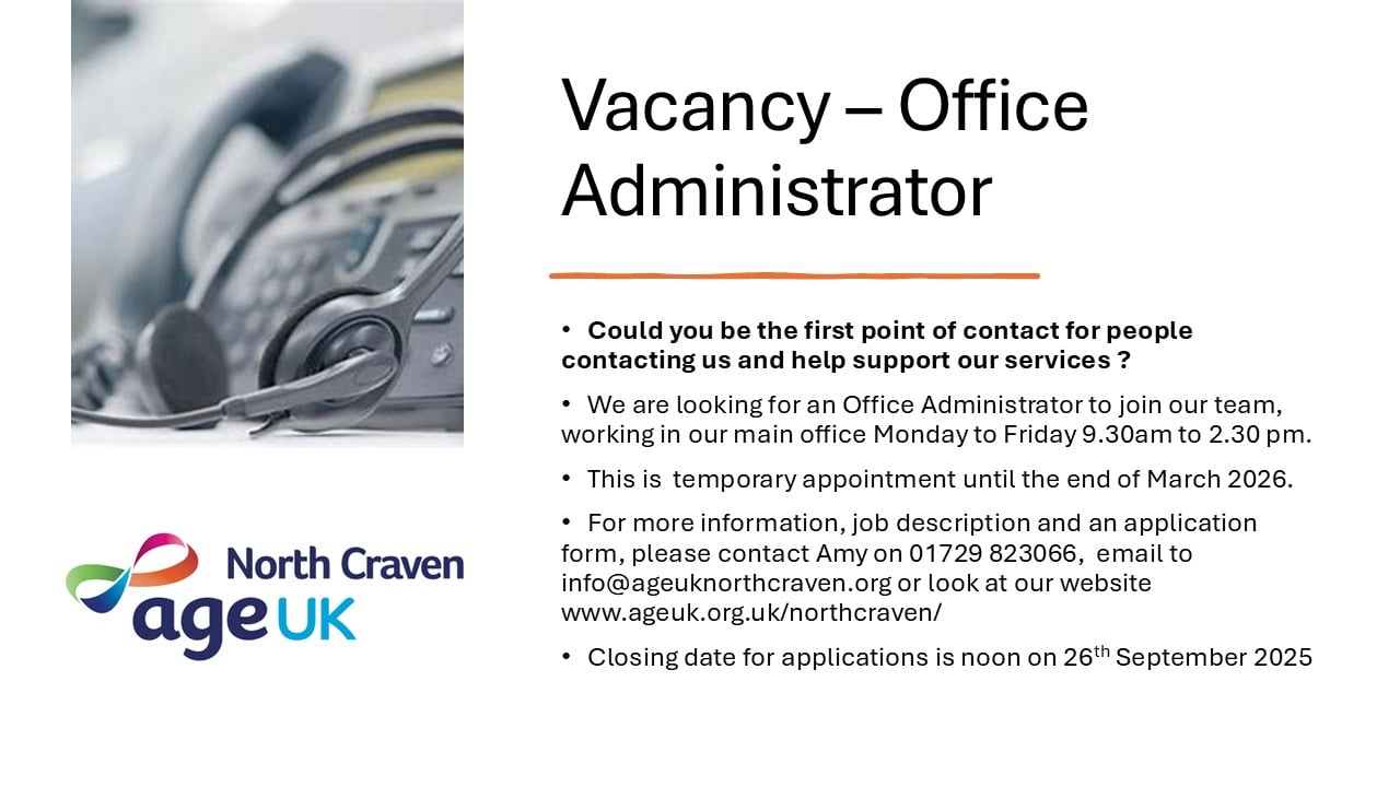 Vacancy – Office Administrator ad.jpg