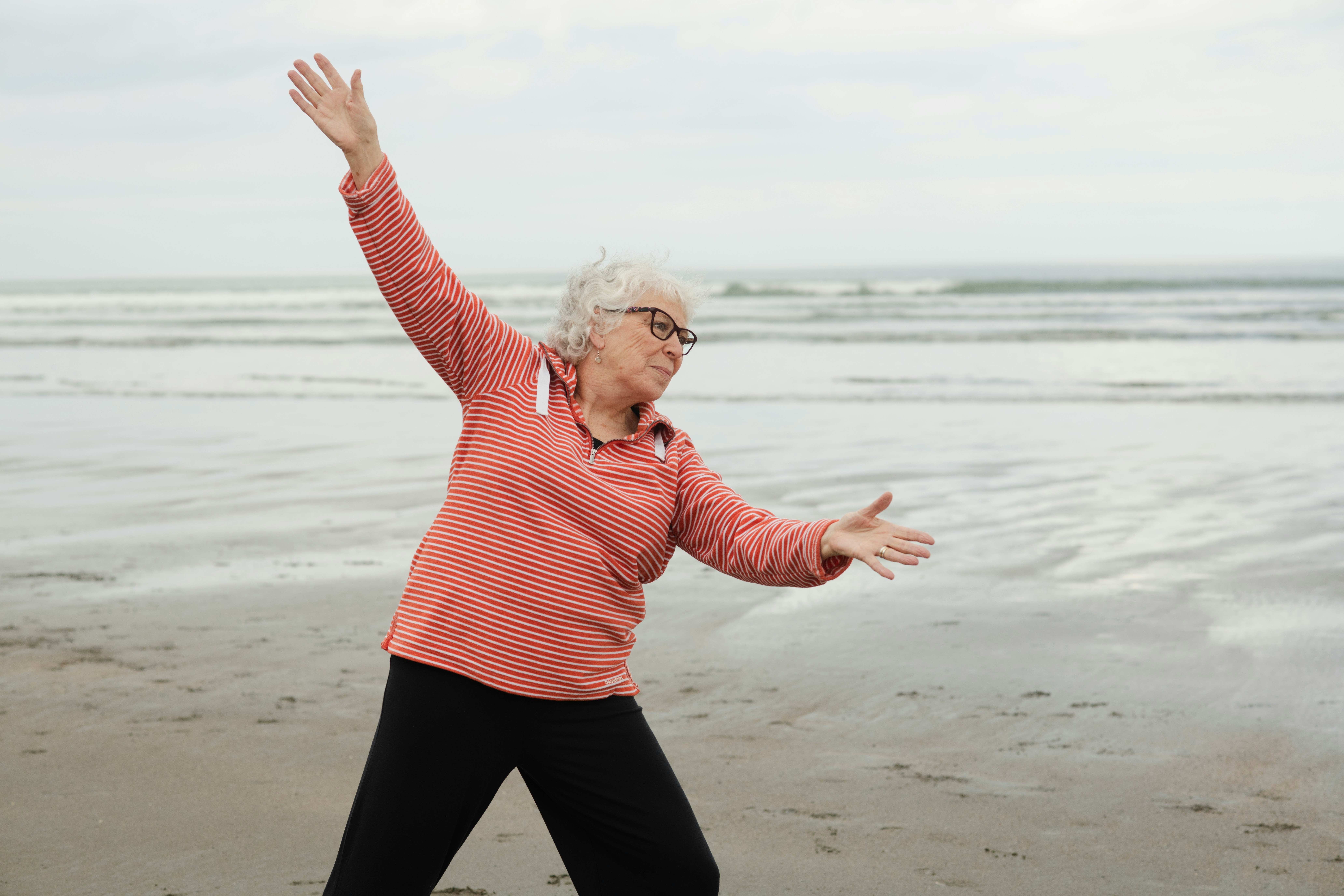 Woman on beach
