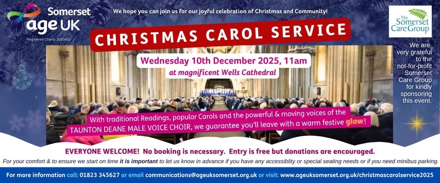 Christmas Carol Service banner
