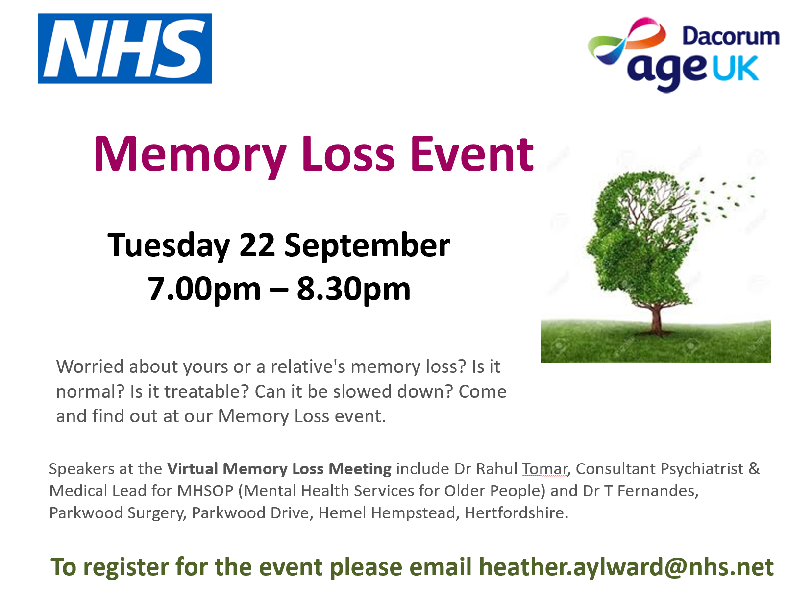 memory loss event