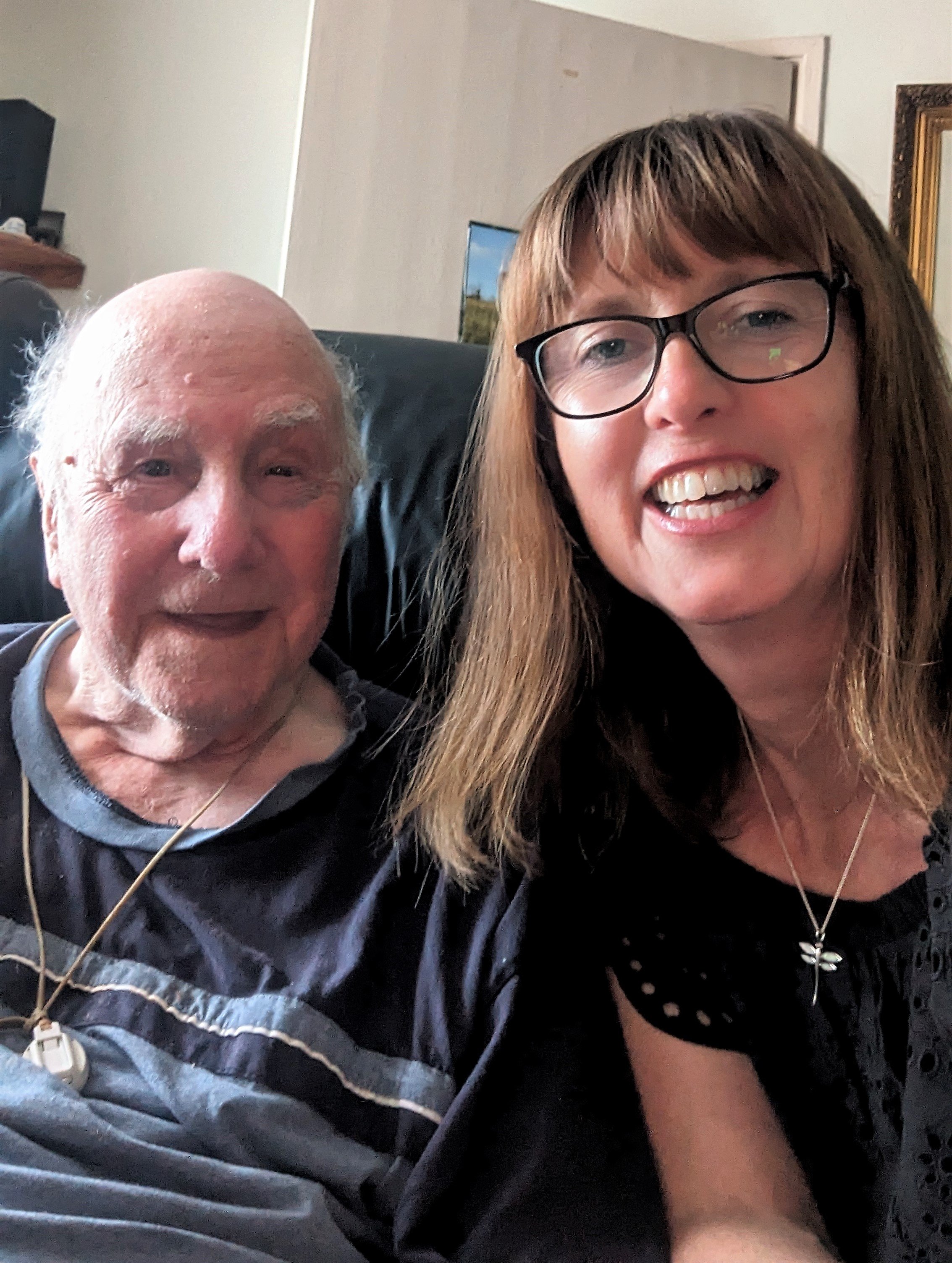 Ken and Karen sitting together