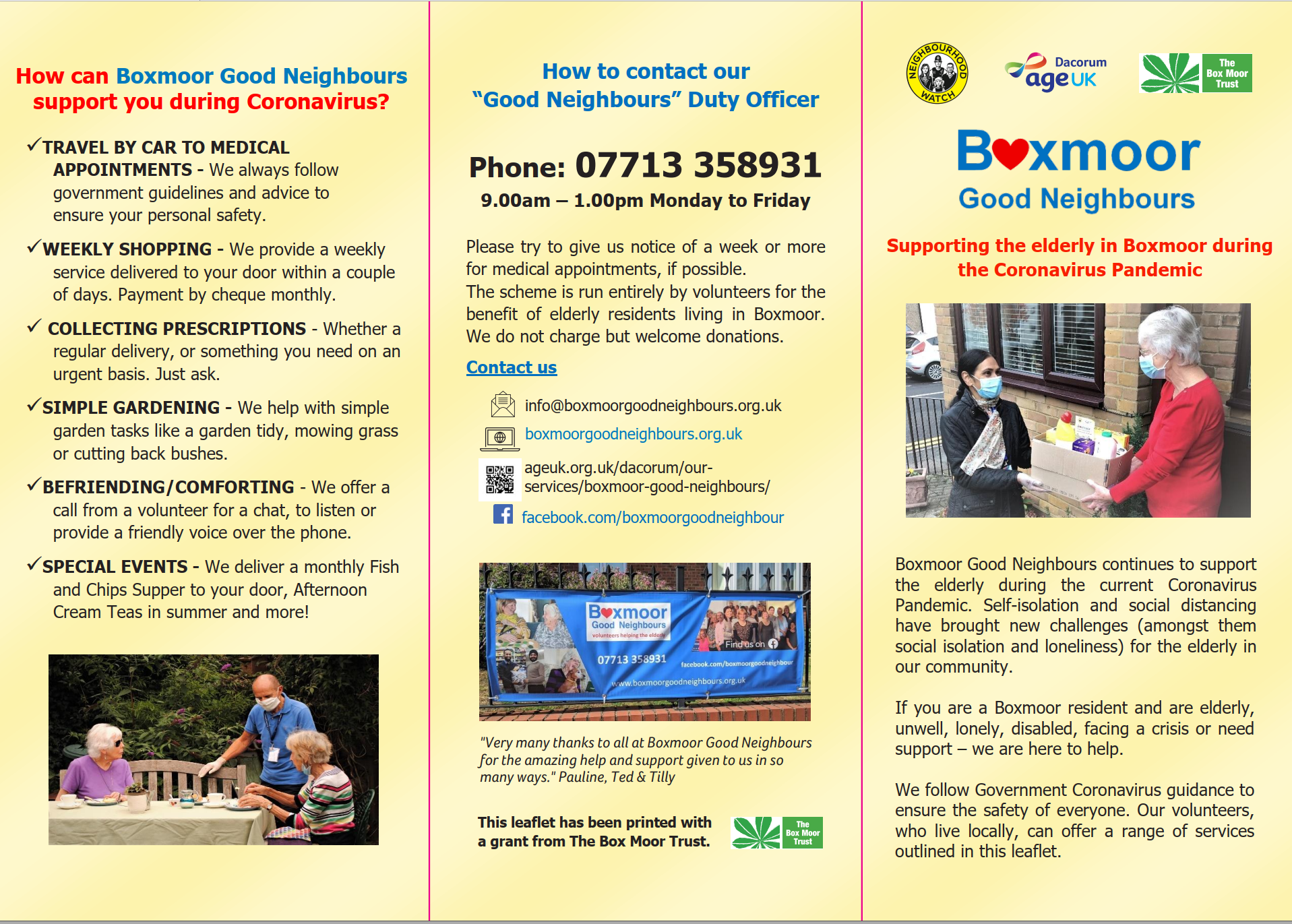 BGN brochure
