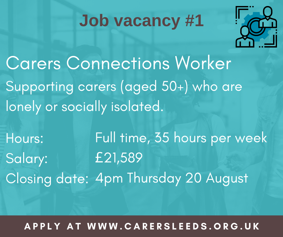 Job opportunities Age UK Leeds