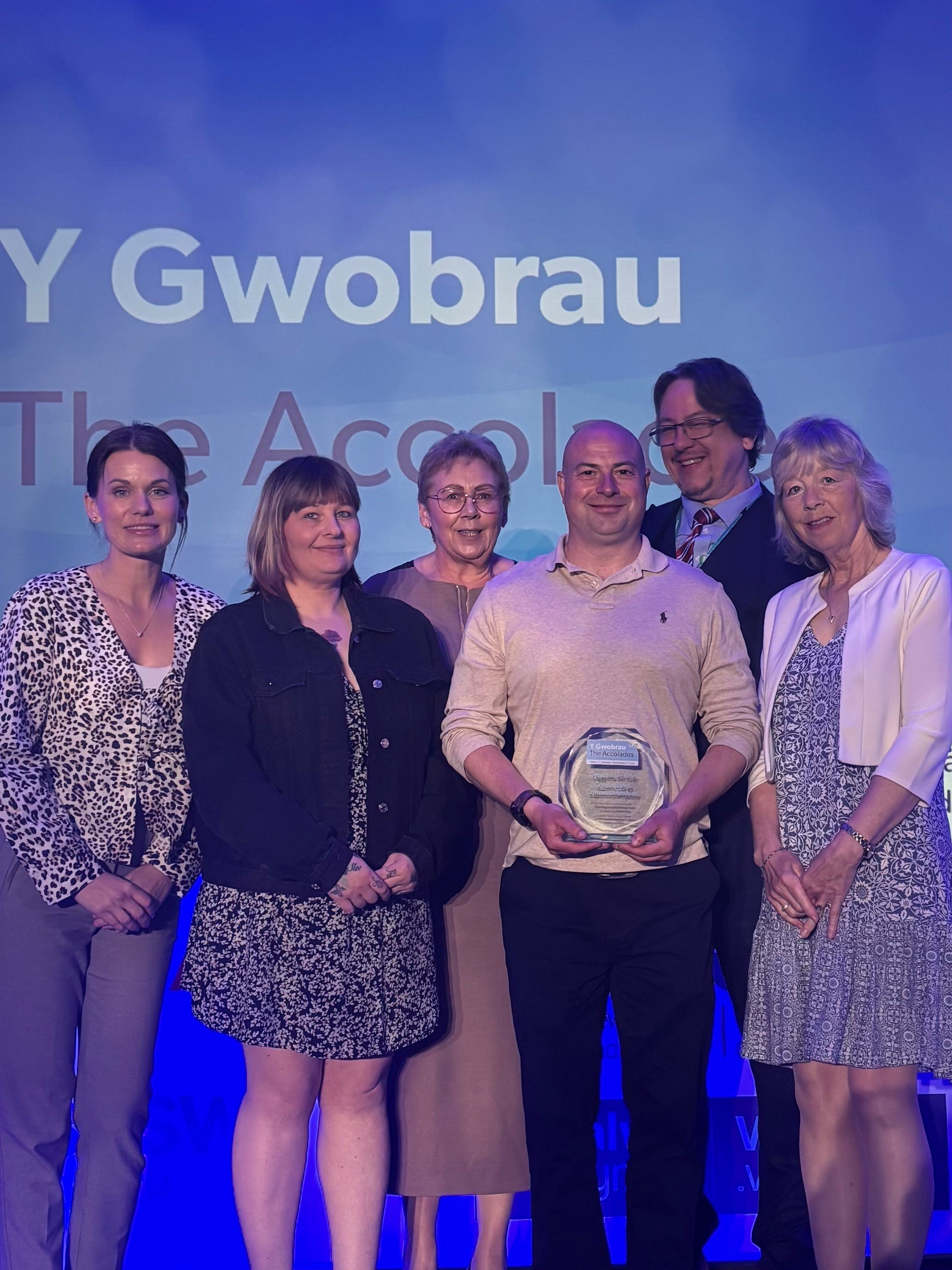 Team connecting carmarthenshire
