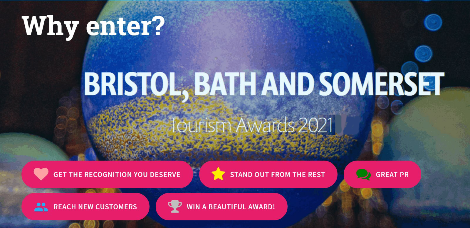 Why enter the Tourism Awards