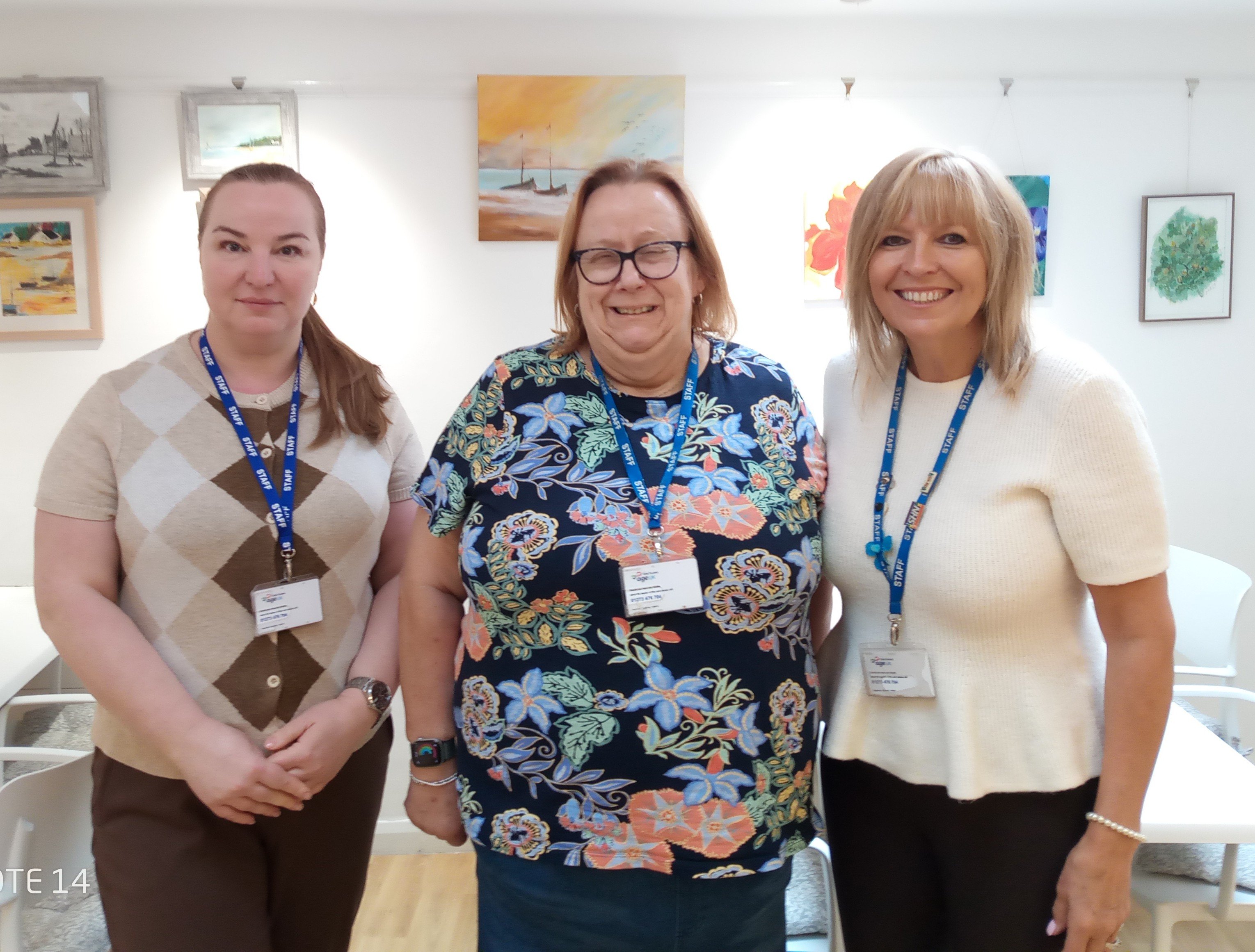 Members of our I&A team