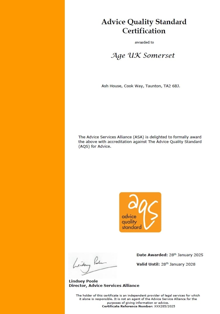 AQS Certificate