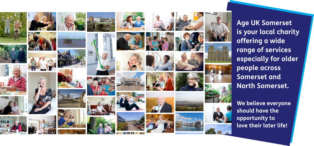 Age UK Somerset services banner image