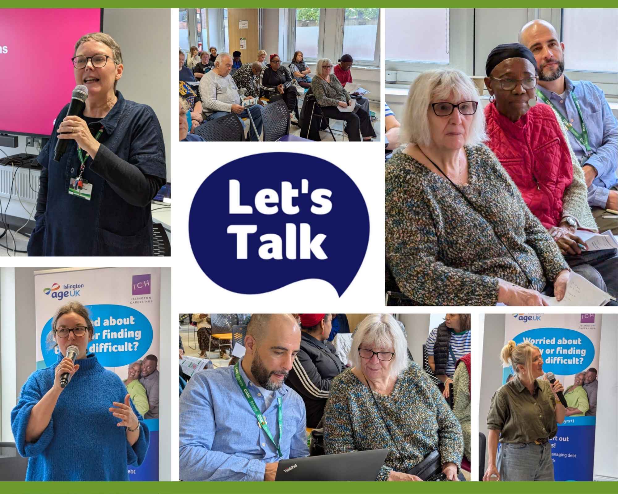 Lets Talk - audience at the event