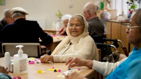Art and crafts group at Age UK Barnet