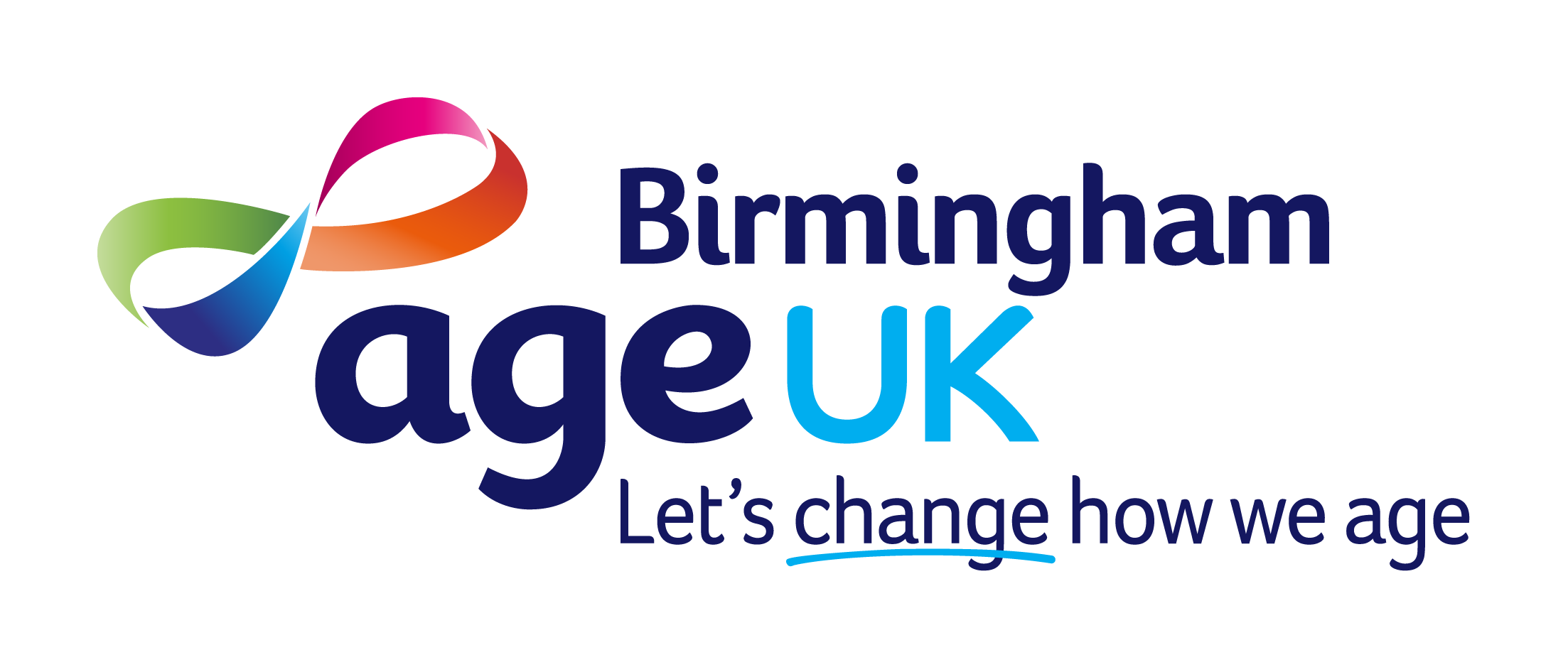 Age UK Birmingham and Age UK Sandwell logos