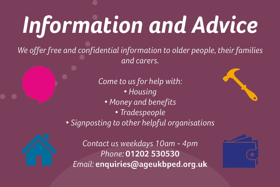 Age UK Bournemouth Information and advice for later life