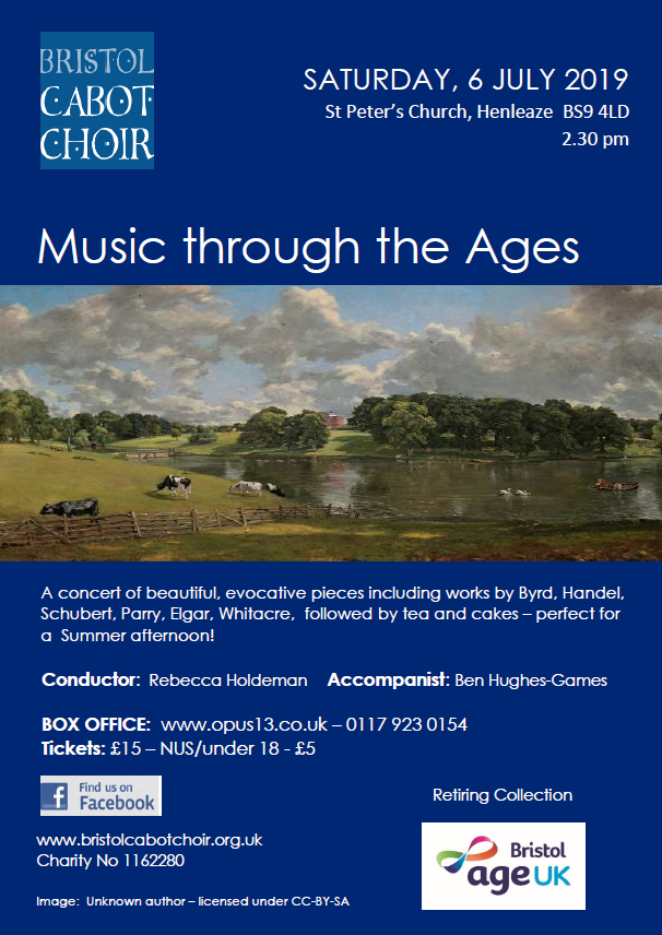 Bristol Cabot Choir Poster
