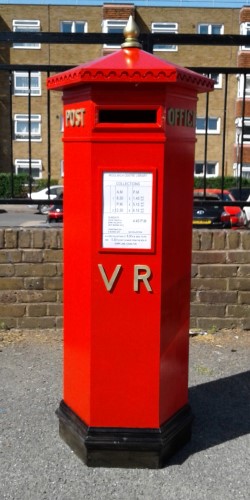 Post Box made by Men in Sheds Penge
