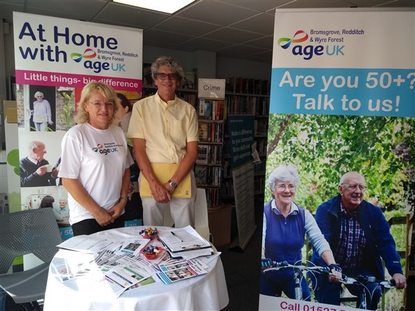 Bewdley Mayor support for Age UK BRWF