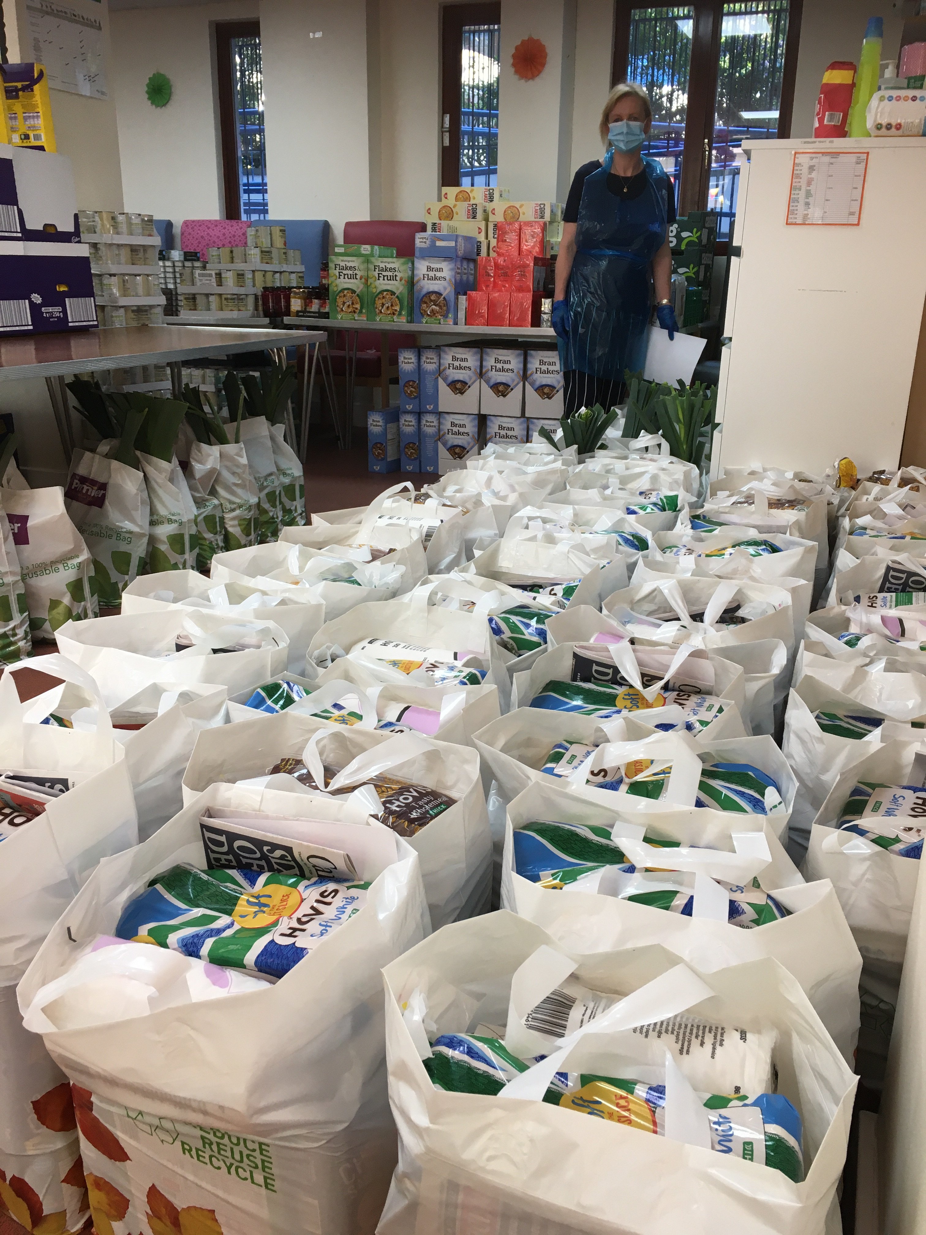 Age UK Camden food parcels