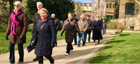 Group walks will restart again from April 2021