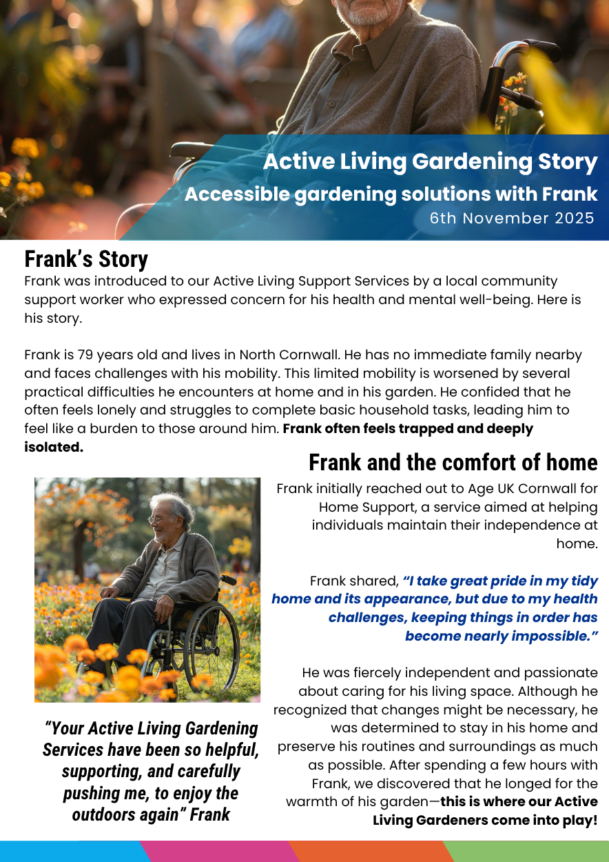 Title Page, Setting the scene and context - page 1 - Frank's Story.png