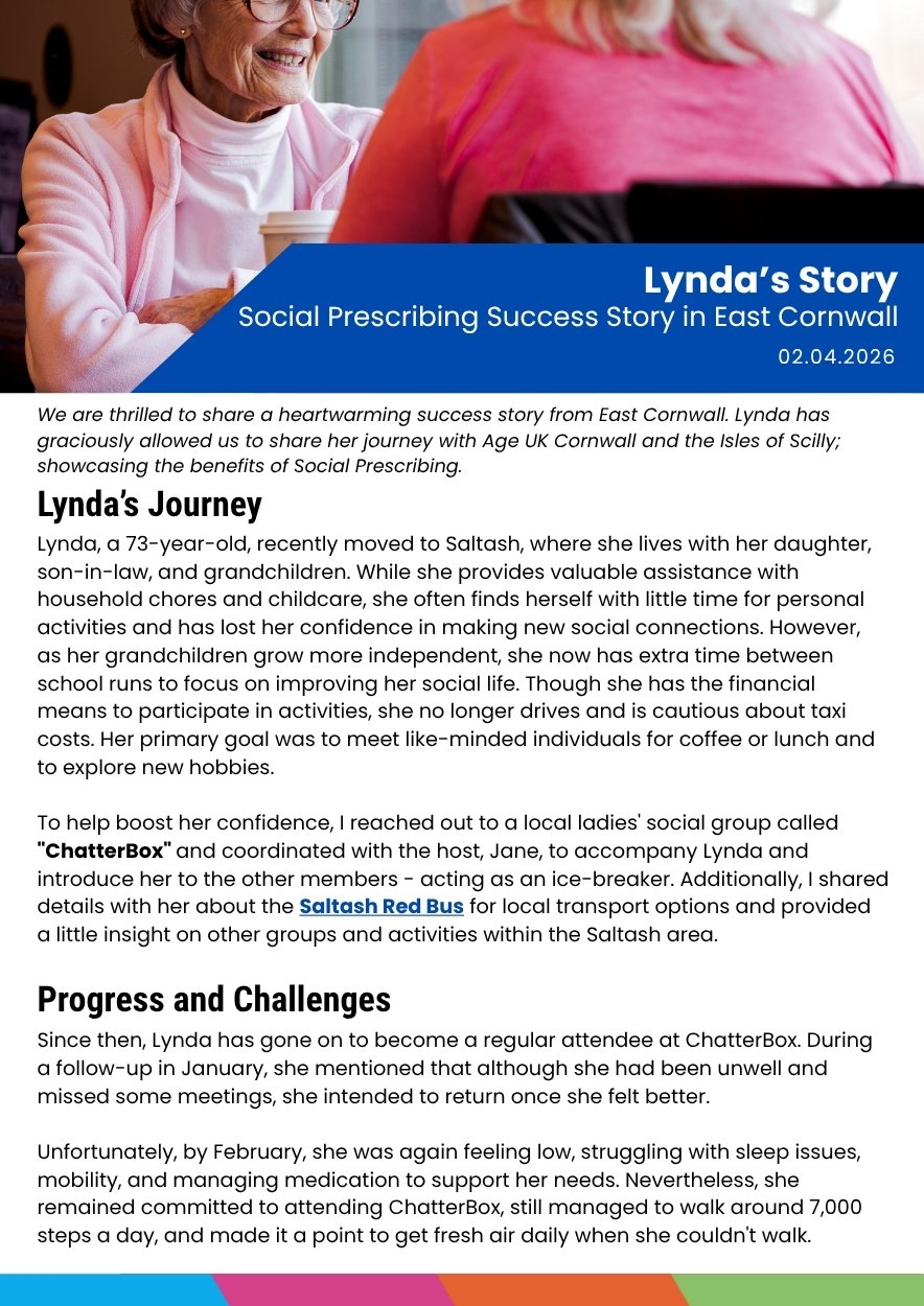 Title Page, Setting the scene and context - Social Prescribing Success Story - 02.04.26.jpg