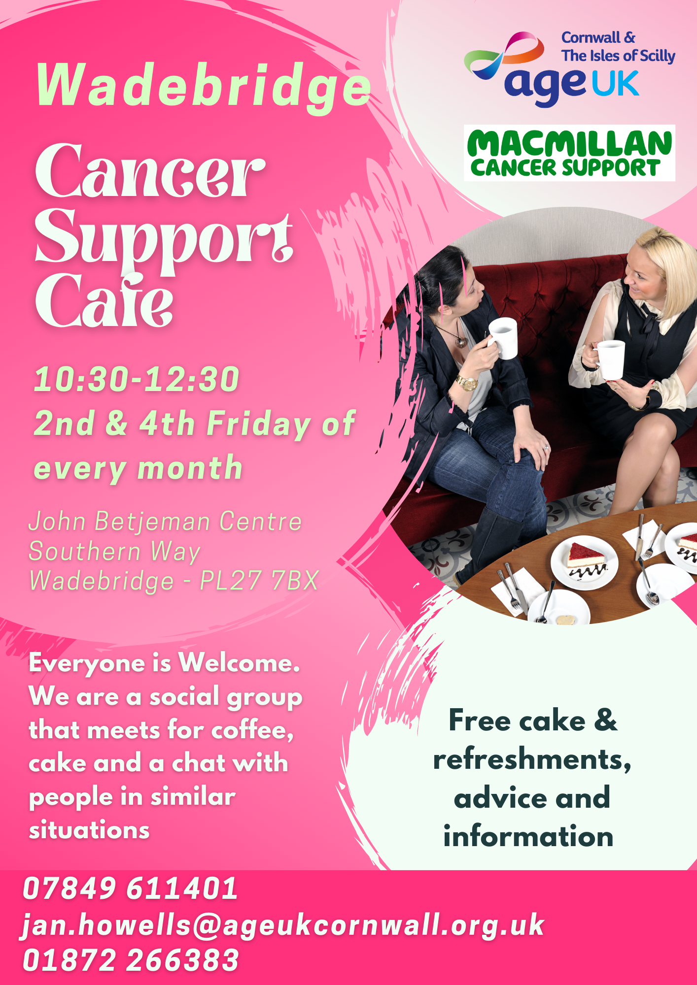 2023 -Wadebridge Cancer Support Poster - Final Jpeg.png