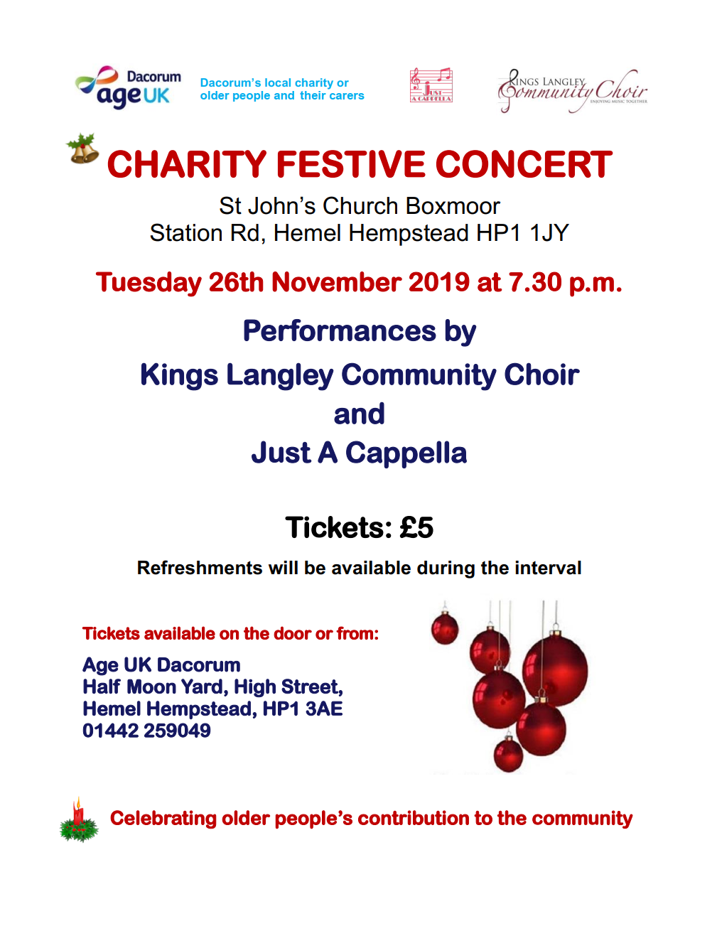 charity festive concert