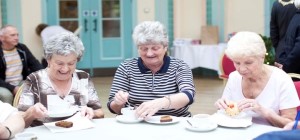 ladies having tea