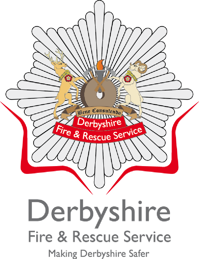 derbyshire fire rescue service logo