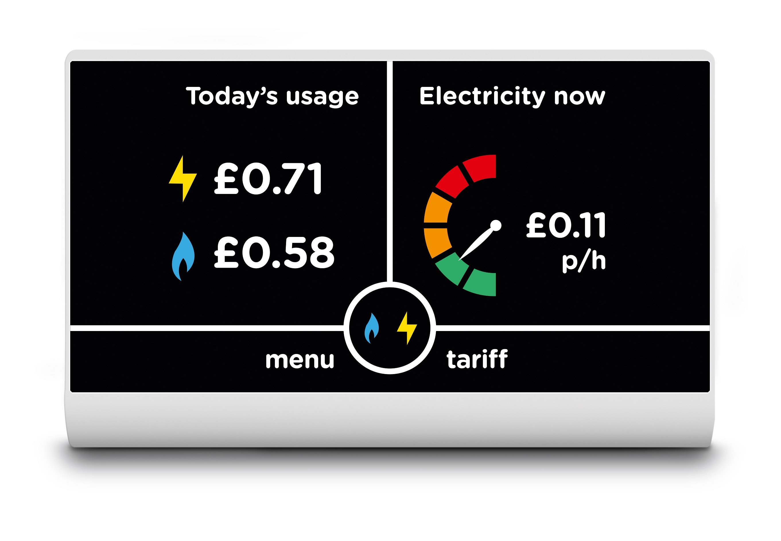 smart meter display screen