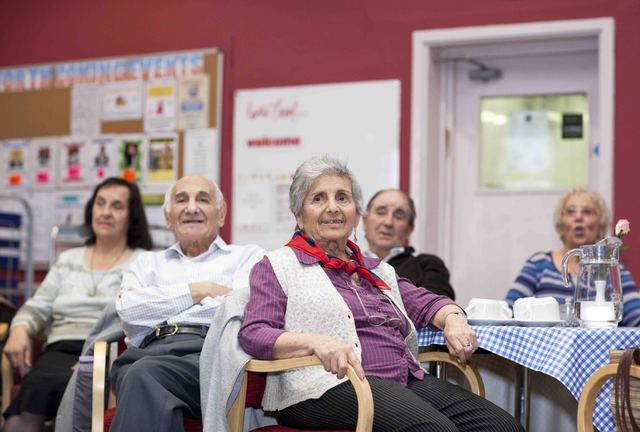 Group of older people