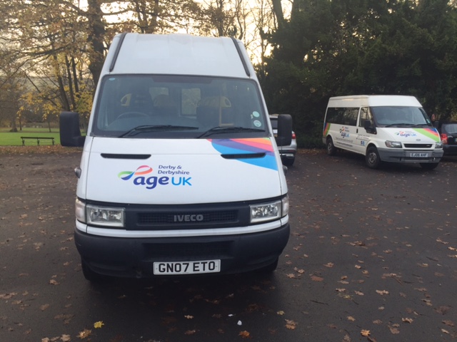 Age UK DD minibus Age UK DD minibus