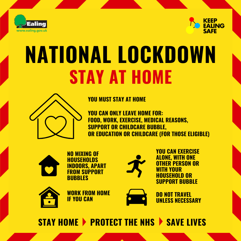 National Lockdown - Stay at home