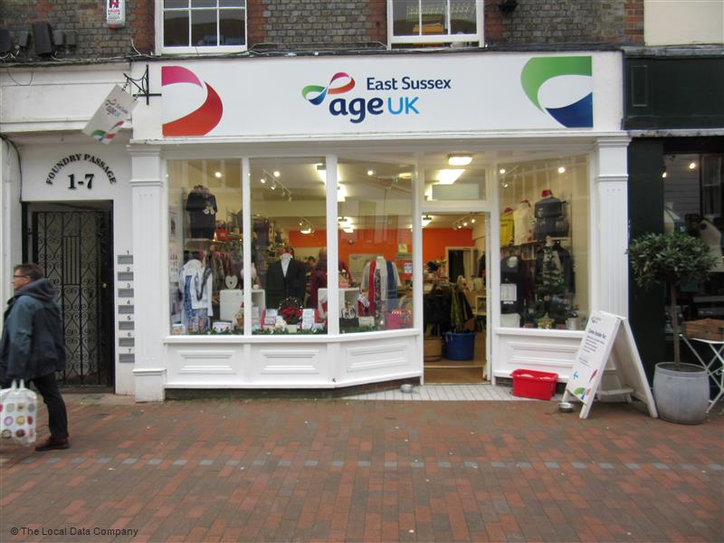Age UK East Sussex Lewes shop