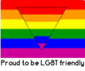LGBT friendly logo