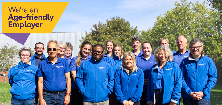 Pictured: Staff at Age UK Gloucestershire