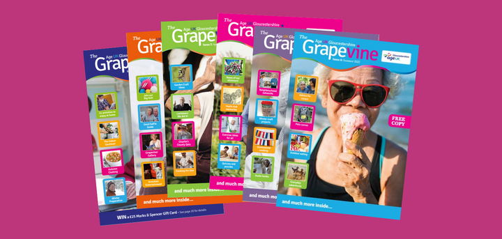 Selection of Grapevine magazine covers