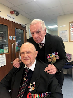 Tommy and WW2 vet