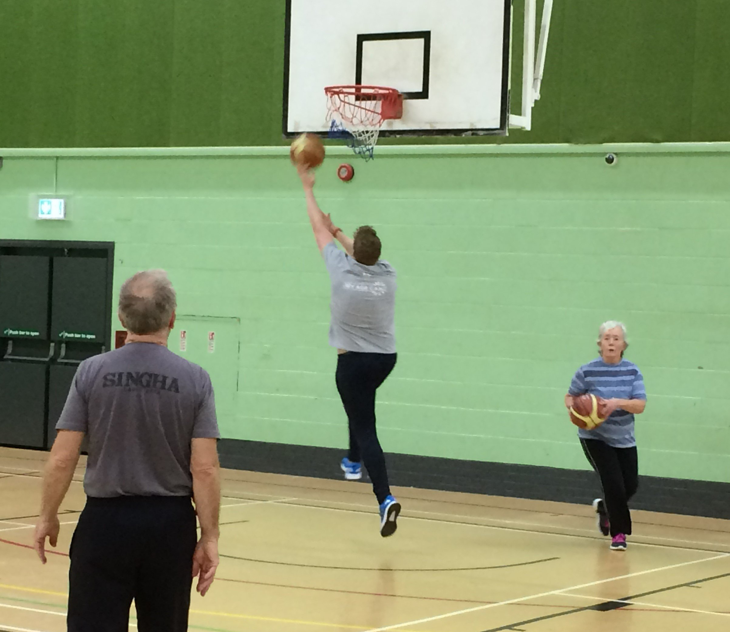 Age UK H&W Walking Basketball at Perdiswell