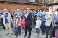 Ribbon cutting