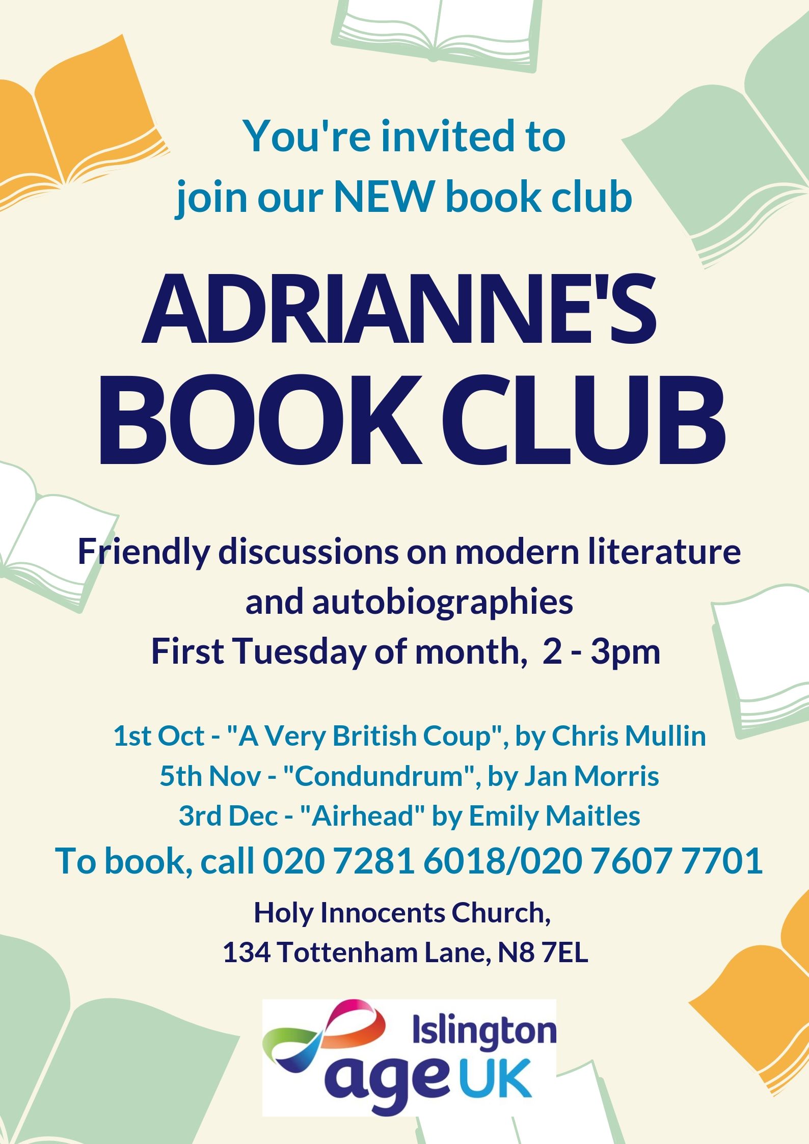 Islington Book club