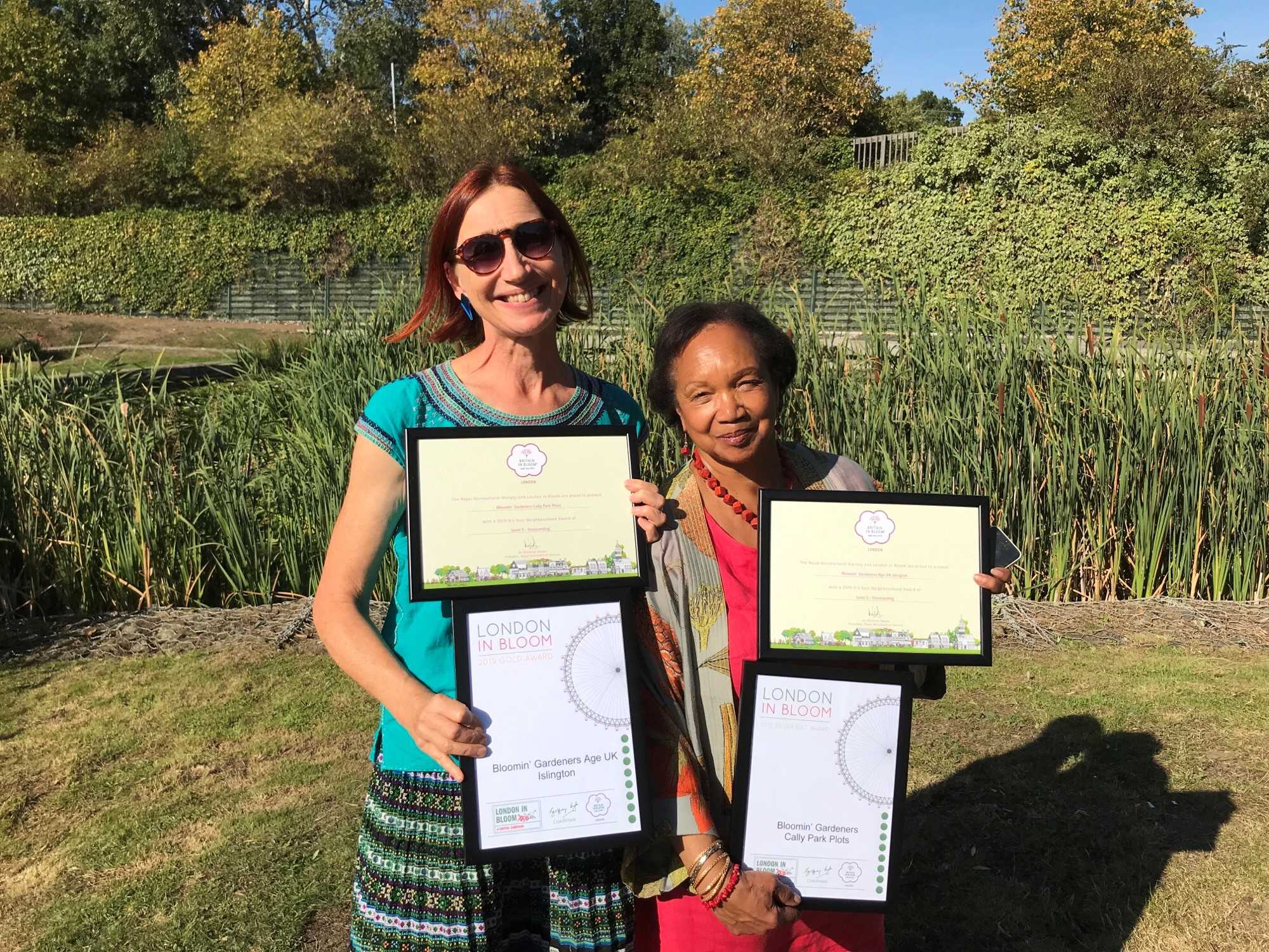 London In Bloom Awards Winners Age UK Islington 