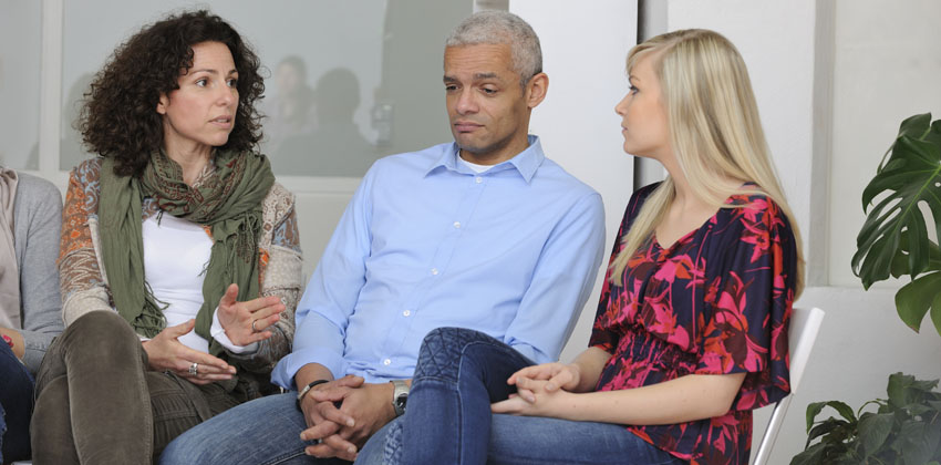 Our Advocacy Service People having a discussion