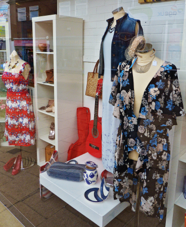 Some of the items on offer at our Hinckley Clothes Shop