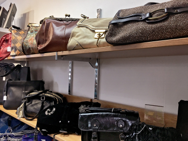 A selection of bags for sale in our Wigston Shop