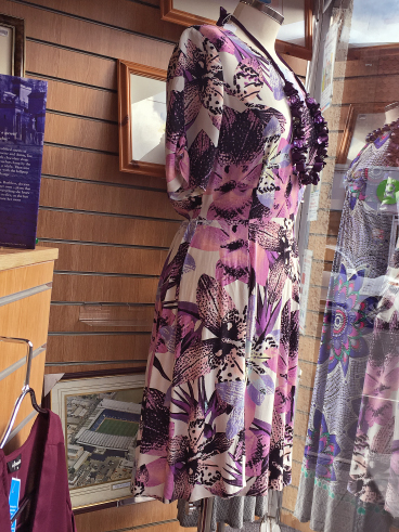 We have a wide range of high quality pre-loved clothes and apparel One of the lovely dresses on sale in our Wigston Shop